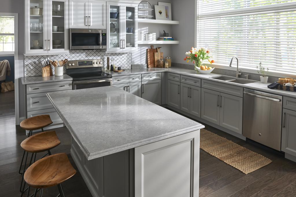 LX Hausys _Viatera Lento Kitchen